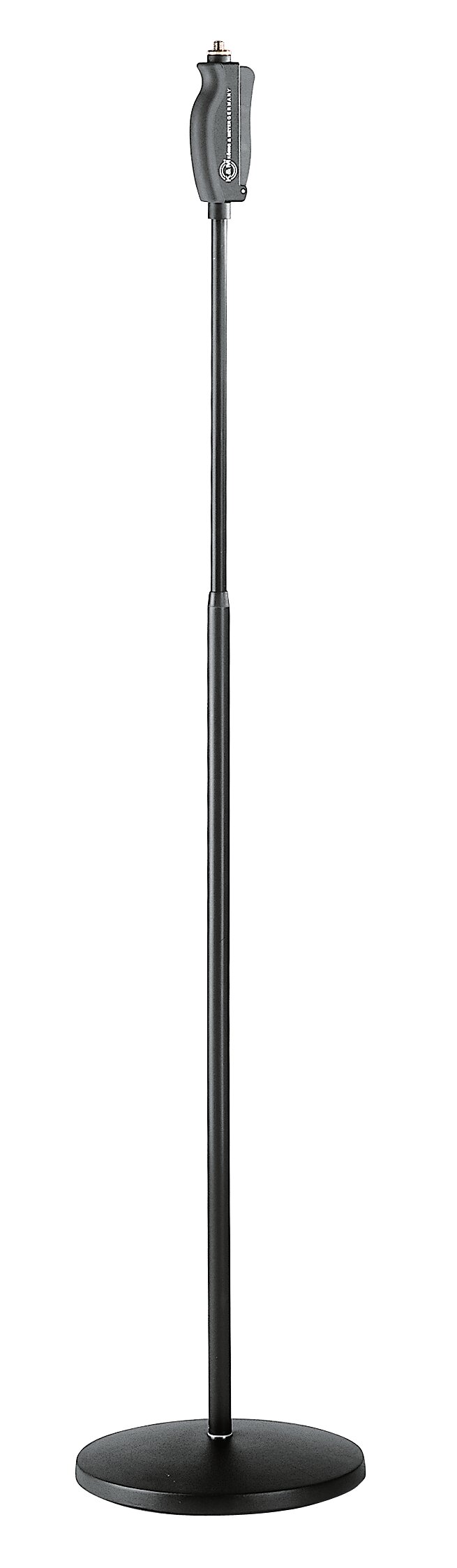 Floor-Standing Single-Hand Press Lift Microphone Stand
